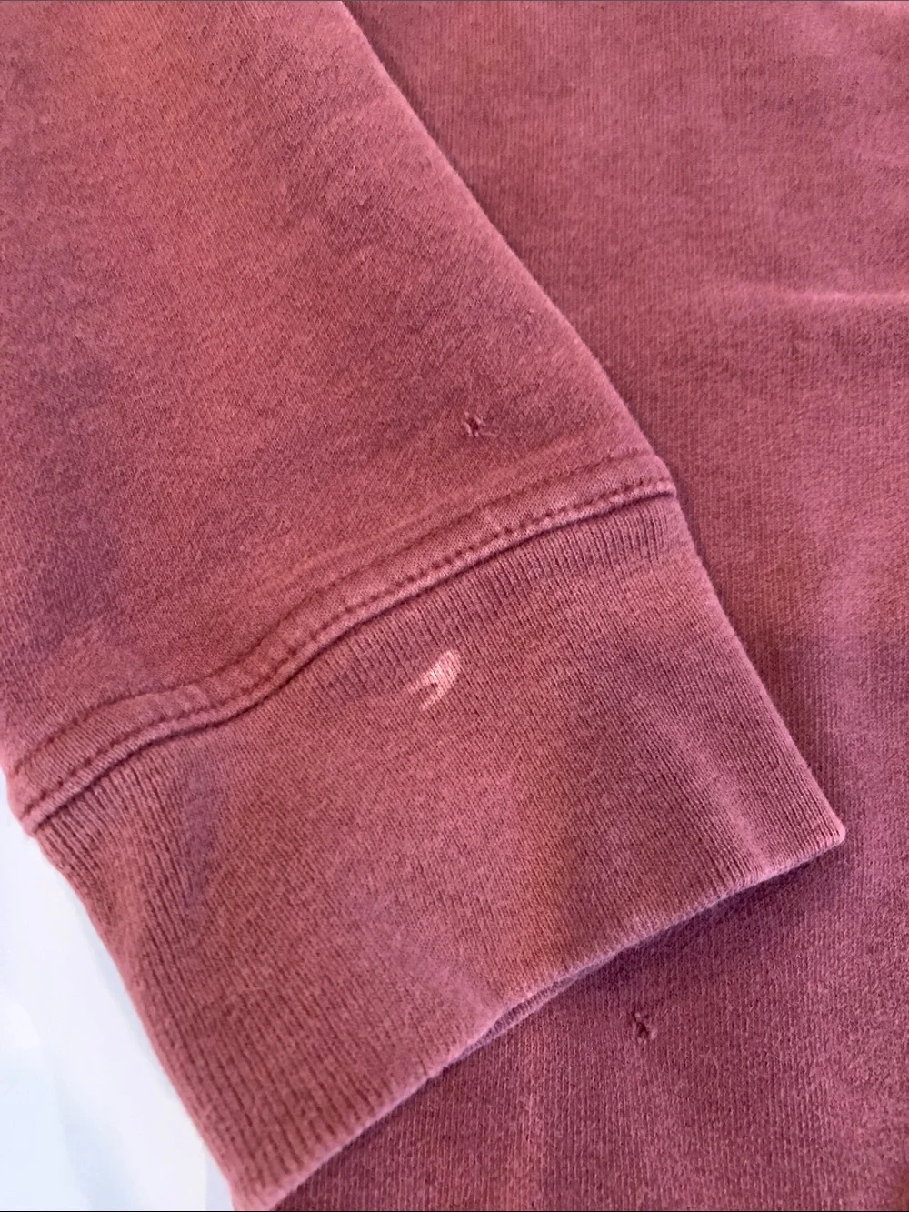 The North Face Men's Large Burgundy Thrashed Pullover Hooded Sweatshirt Hoodie